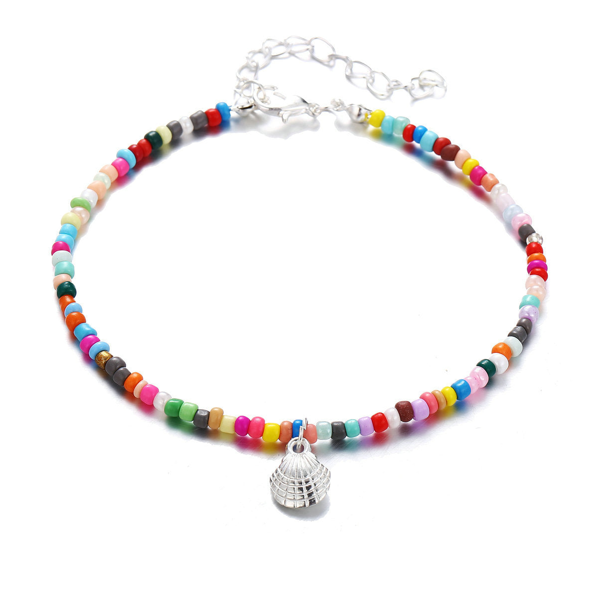 Colorful Bead Shell Anklet Foot Chain Ocean Beach Jewelry Gift