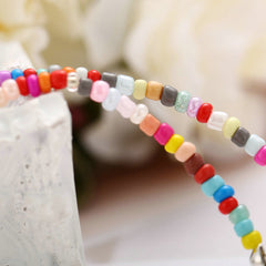 Colorful Bead Shell Anklet Foot Chain Ocean Beach Jewelry Gift