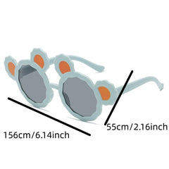 Cartoon Bear Ears Sunglasses for Girls