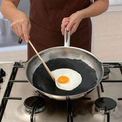 BBQ Frying Pan Mat Non stick Round Heat resistant Liner Sheet RV Kitchen