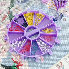 Diamond Painting Tools Kit - 4 Color Palette Drill Plate