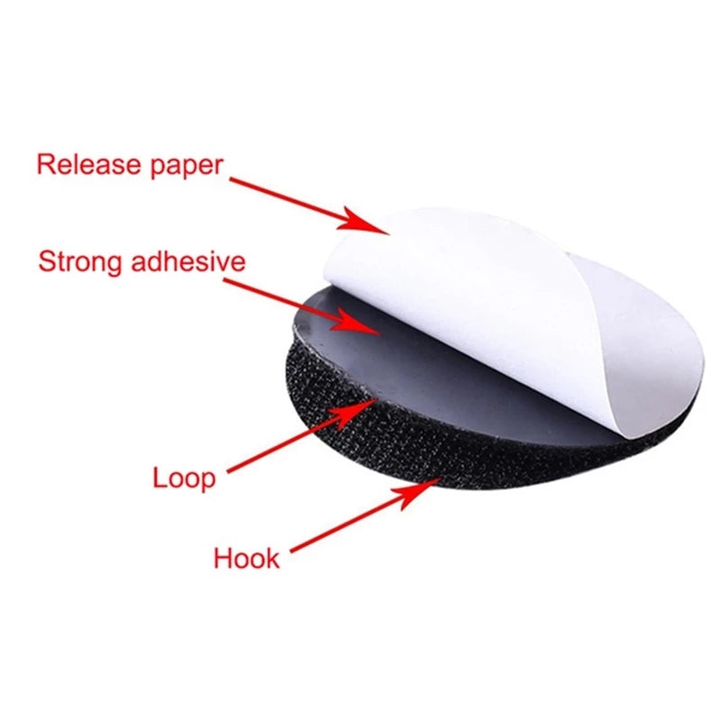 10 Pairs Anti-Curling Carpet Tapes Non-Slip Stickers