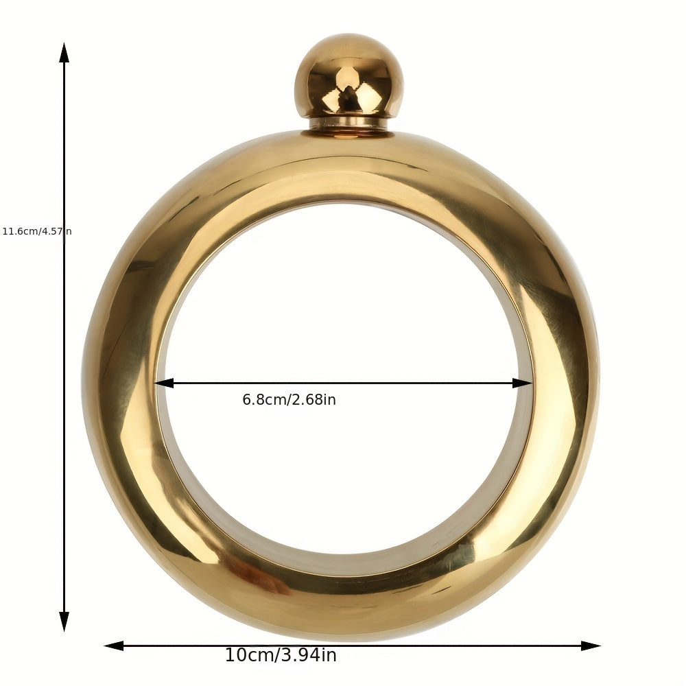 Stainless Steel Bracelet Flask 10.01cmx11 Party Hidden Flask For Women Girls