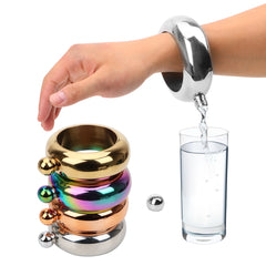 Stainless Steel Bracelet Flask 10.01cmx11 Party Hidden Flask For Women Girls