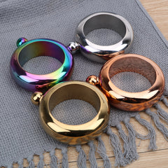Stainless Steel Bracelet Flask 10.01cmx11 Party Hidden Flask For Women Girls