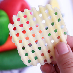 Potato Slicer Cut Potato Grid Vegetable Cutter Wave Cut Flower Gadgets