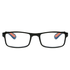 Men's Square Frame Reading Glasses Anti Light Casual Eyeglasses