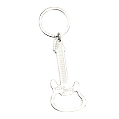 Guitar Shaped Beer Opener Key Chain
