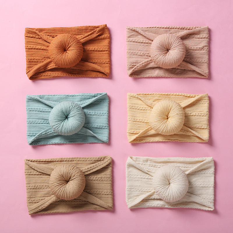 Donut Headband for Girls Soft Comfortable Hair Accessory