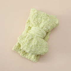 Cartoon Bow Headband Soft Elastic Hair Accessory for Baby Girls