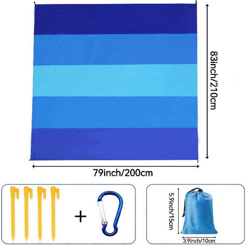 Waterproof Beach Mat for 1-3 Adults | Outdoor Picnic Mat