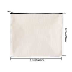 Wild Flower Print Zipper Storage Pouch Lightweight Carry On