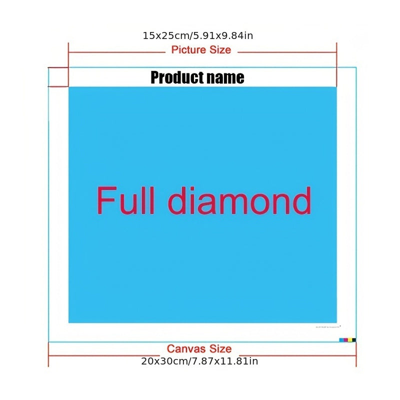 5D DIY Diamond Painting Kit Flower Butterfly Round Full Embroidery Mosaic Art