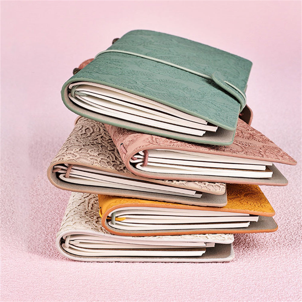 Vintage Lace Notebooks Retro Morandi Notepads for Writing Sketching
