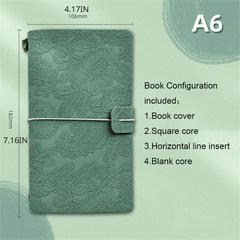 Vintage Lace Notebooks Retro Morandi Notepads for Writing Sketching