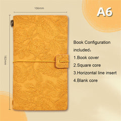 Vintage Lace Notebooks Retro Morandi Notepads for Writing Sketching