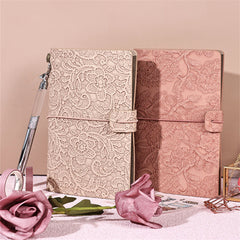 Vintage Lace Notebooks Retro Morandi Notepads for Writing Sketching