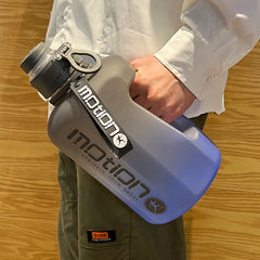 Gradient Sports Water Bottle with Handle Large Capacity Frosted Outdoor