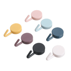 10pcs Self Adhesive Wall Hooks for Coat Bag Towel & More