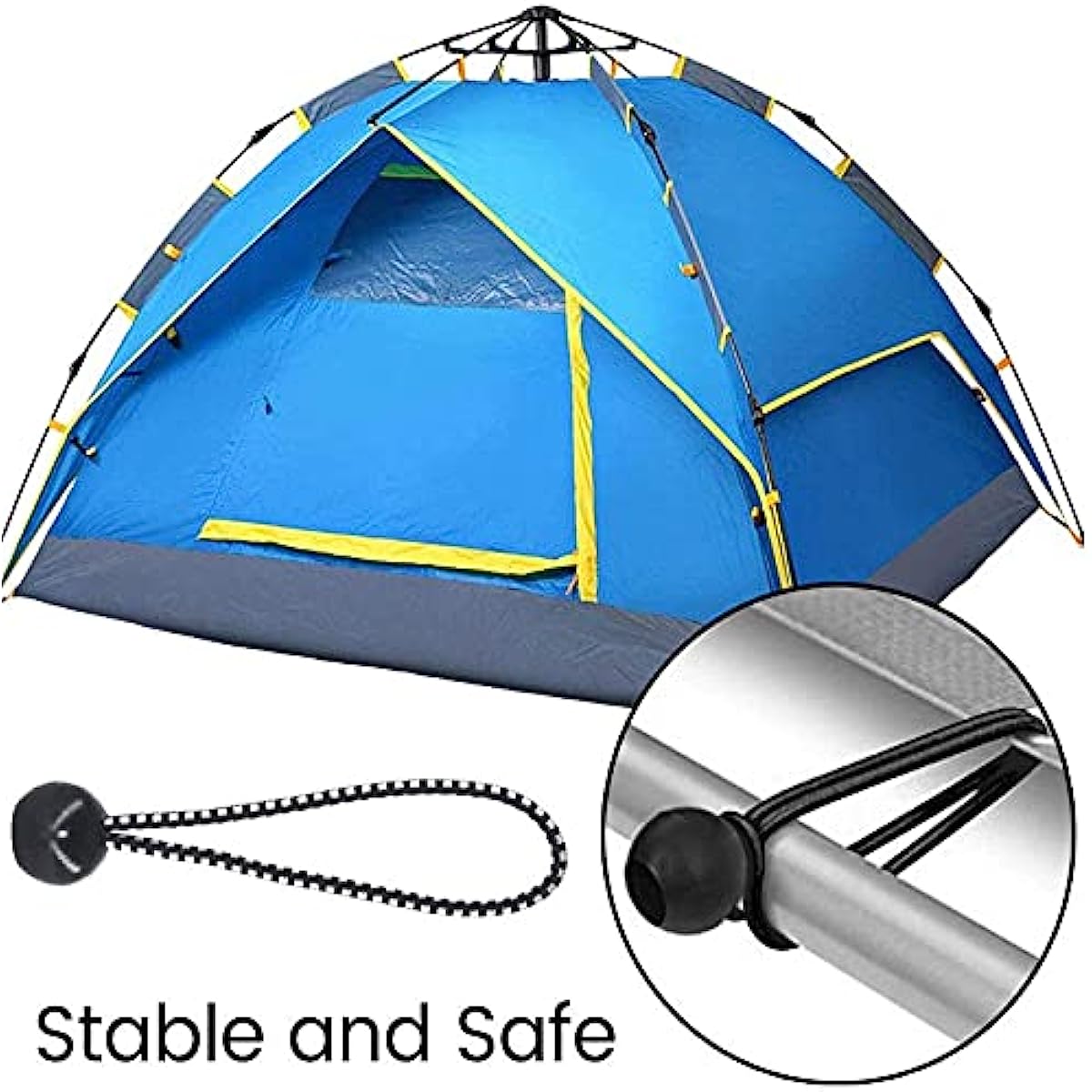 20pcs Heavy Duty Tarp Clips Lock Grip Tent Fasteners for Secure Installation