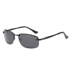 Men's Metal Frame Retro Polarized Sunglasses UV400
