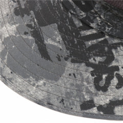 Men Camo Bucket Hat UV Protection Sun Cap with Shawl Breathable