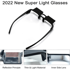 Lazy Glasses for Bed Viewing TV Playing Mobile 90 Angle Lightweight