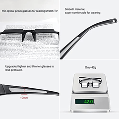 Lazy Glasses for Bed Viewing TV Playing Mobile 90 Angle Lightweight