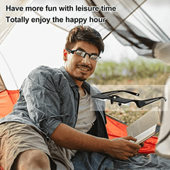 Lazy Glasses for Bed Viewing TV Playing Mobile 90 Angle Lightweight