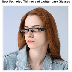 Lazy Glasses for Bed Viewing TV Playing Mobile 90 Angle Lightweight