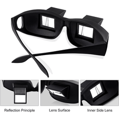 Lazy Glasses Bed Reading Glasses Horizontal Lazy Glasses 90 Degree Prism Glasses