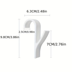 Plastic Over The Door Hooks Heated Towel Radiator Hook