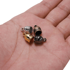 50pcs Necklace End Tip Tassel Caps Beads Cap For DIY Jewelry Making