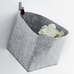 Stylish Nordic Felt Storage Basket for Home Decor