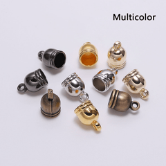 50pcs Necklace End Tip Tassel Caps Beads Cap For DIY Jewelry Making