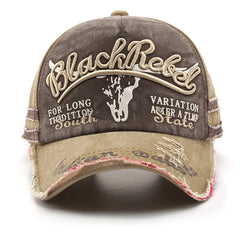 Vintage Embroidery Baseball Cap Distressed Sun Hats Hip Hop Dad Hats