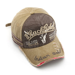 Vintage Embroidery Baseball Cap Distressed Sun Hats Hip Hop Dad Hats
