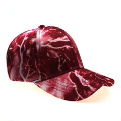 Tie Dye Print Baseball Cap Hip Hop Sun Hats Couple Dad Hats