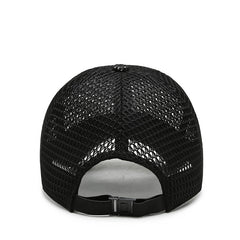 Men's Mesh Baseball Cap Breathable Summer Caps Dad Hat Outdoor Fishing Hats