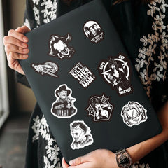 50pcs Horror Themed Waterproof Graffiti Stickers