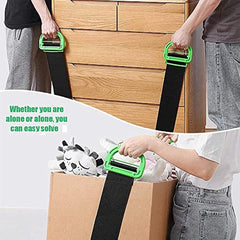 Adjustable Lifting Moving Straps - Durable Handles - Support 600Lbs