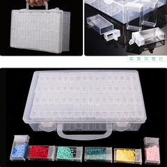 Jewelry Storage Box 28 64 Grid Removable Transparent Box