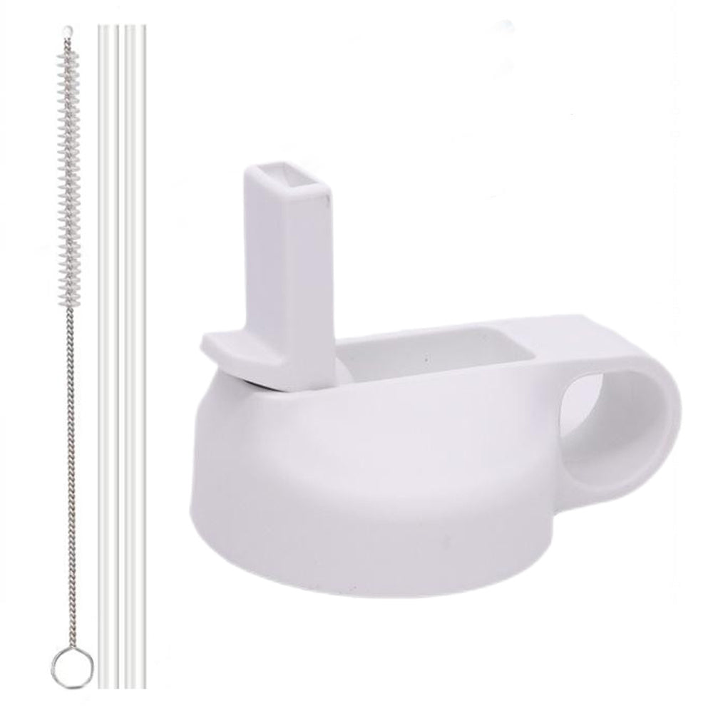 Stainless Steel Cup Lid Set for 12-64oz Wide Mouth Bottles