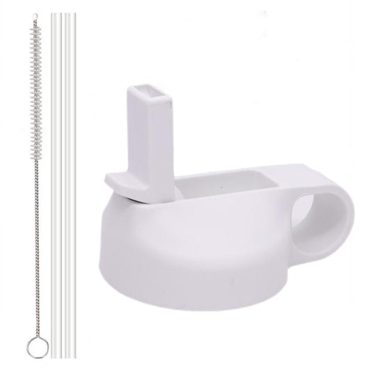 Stainless Steel Cup Lid Set for 12-64oz Wide Mouth Bottles
