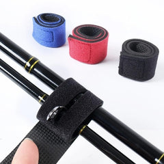 10pcs Fishing Rod Belts Ties Straps Holders Fixing Ropes for Fly Rods