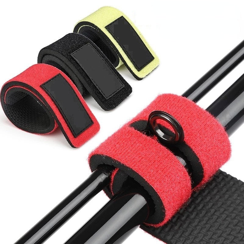 10pcs Fishing Rod Belts Ties Straps Holders Fixing Ropes for Fly Rods