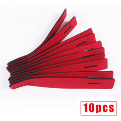 10pcs Fishing Rod Belts Ties Straps Holders Fixing Ropes for Fly Rods