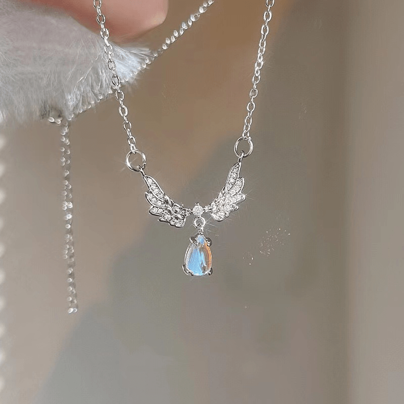 Girls Teen Teardrop Pendant Necklace Gift Party Outdoor Jewelry