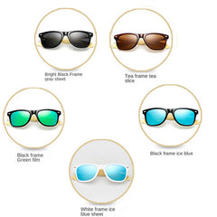 Men's Wooden Polarized Sunglasses Sun Protection Decorative Accessories