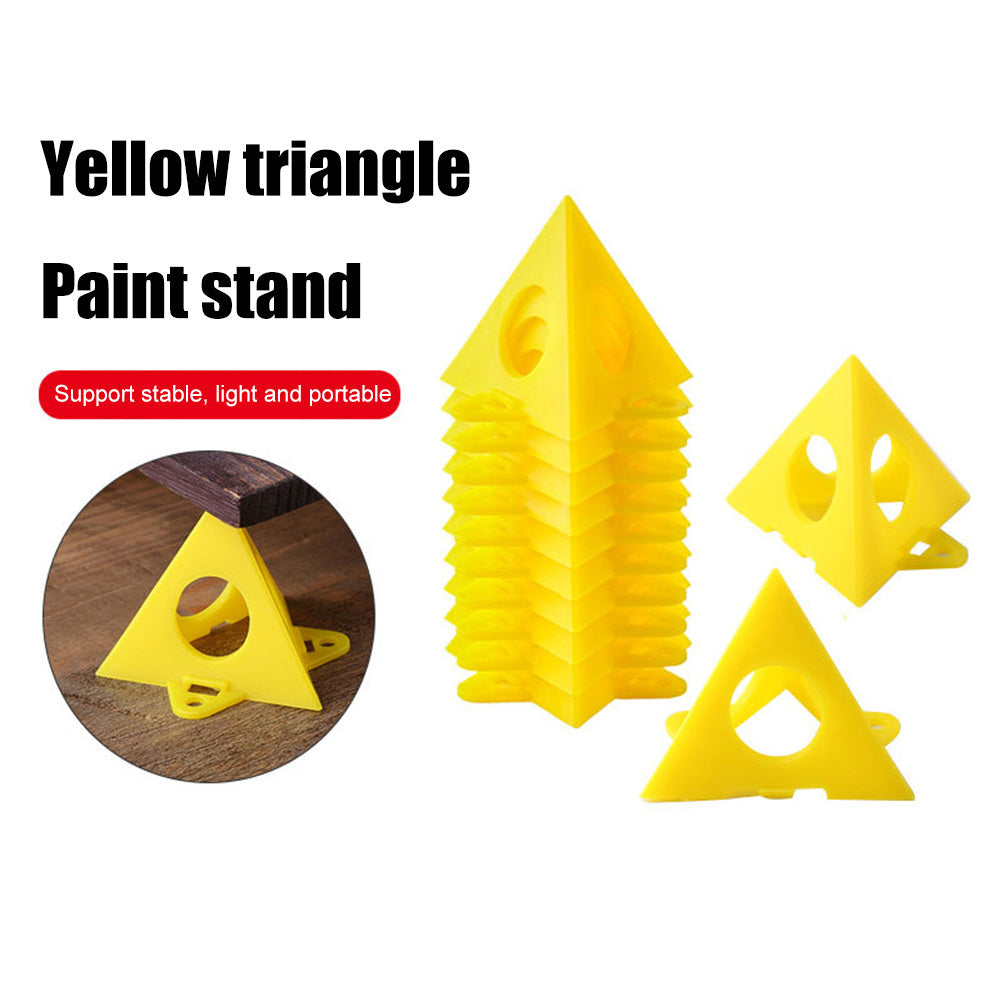 Mini Paint Stands Triangle Paint Pads Feet Woodworking Carpenter Accessories